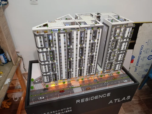 Maquette architecture 
