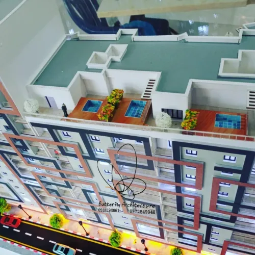 Maquette architecture et industriel 