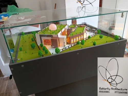 Maquette architecture et industriel 