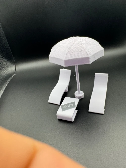 Furniture maquette architecture