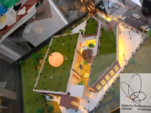 Maquette architecture et industriel 