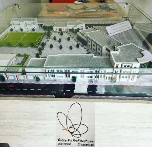 Maquette architecture et industriel 