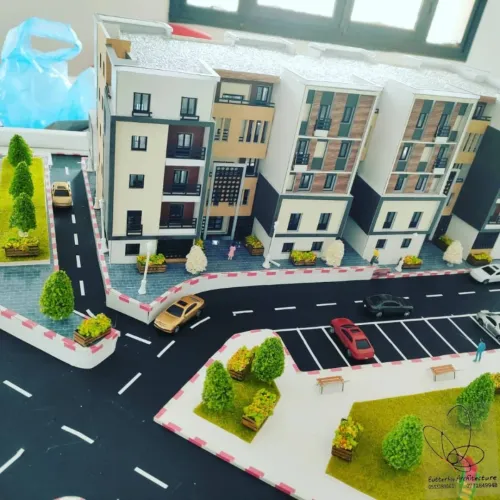 Maquette architecture et industriel 
