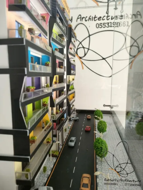 Maquette architecture et industriel 