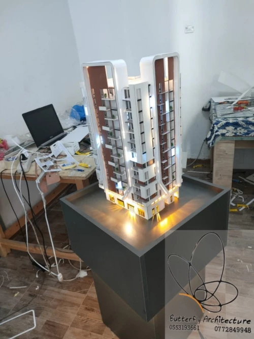 Maquette architecture 