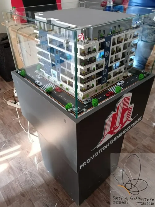 Maquette architecture et industriel 