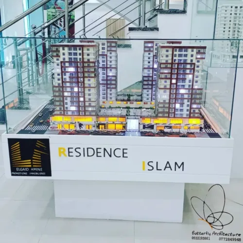 Maquette architecture et industriel 