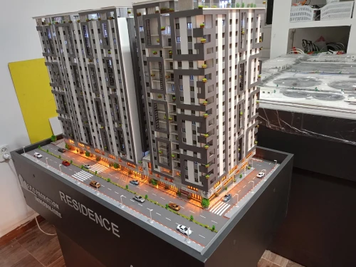 Maquette architecture et industriel 