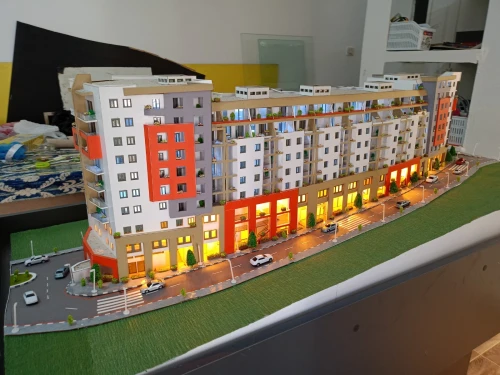 Maquette architecture et industriel 