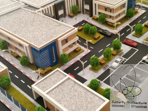 Maquette architecture et industriel 