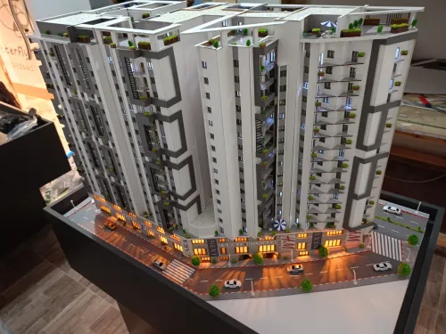 Maquette architecture et industriel 