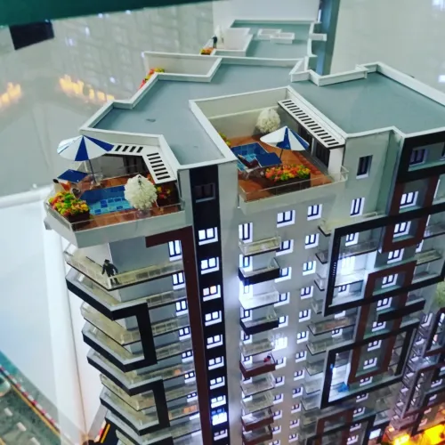 Maquette architecture 