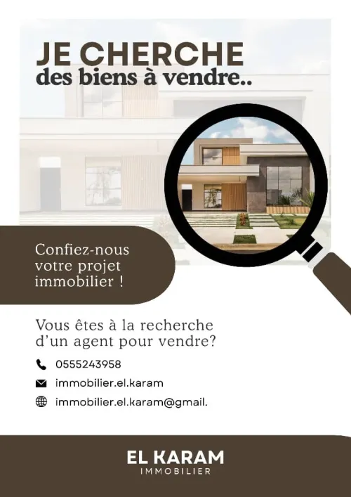Cherche location Appartement Alger El biar