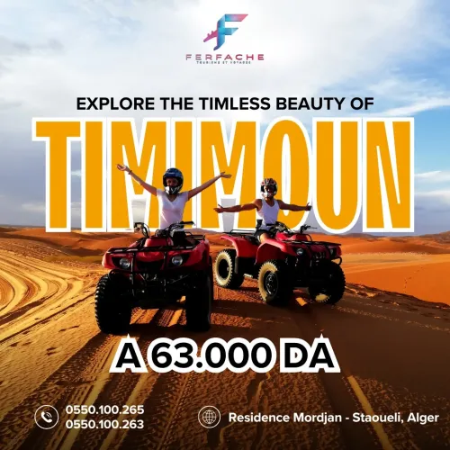 Timimoun par avion