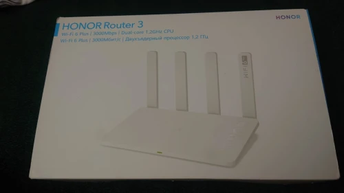 Honor Router 3 XD20 | Wi-Fi 6 Plus | 3000Mbps + Ethernet cable cat 5e