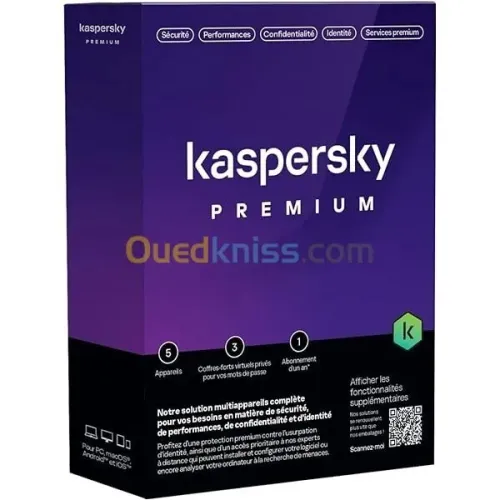 KASPERSKY PREMIUM ANTIVIRUS SECURITY 5 APPAREIL
