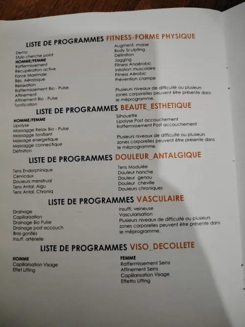 Eléctrothérapie globus activa 3000 