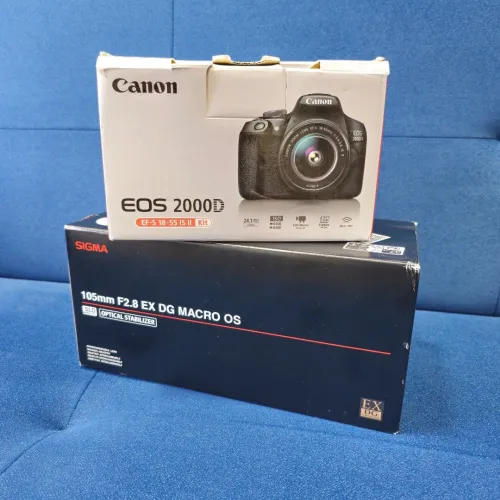 Objectif SIGMA 105mm F2.8 EX DG MACRO OS monture Canon