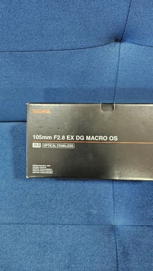 Objectif SIGMA 105mm F2.8 EX DG MACRO OS monture Canon