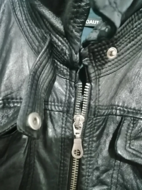 Veste cuir