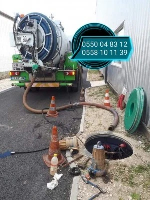 Camion vidange Débouchage canalisation curage 
