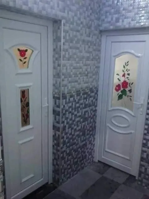 Porte en pvc pour chambres et sanitaires
