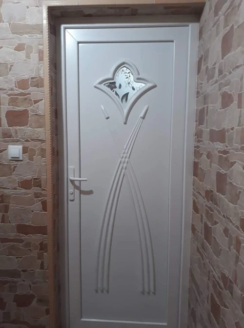 Porte en pvc pour chambres et sanitaires