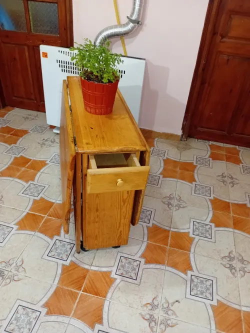 Table de cuisine pliante 