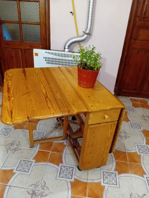 Table de cuisine pliante 