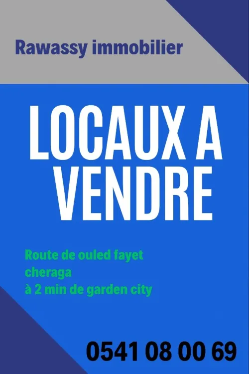 Vente Local Alger Cheraga