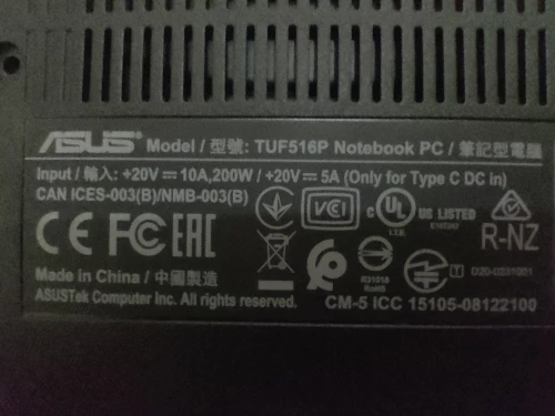 Asus Tuf Dash F15