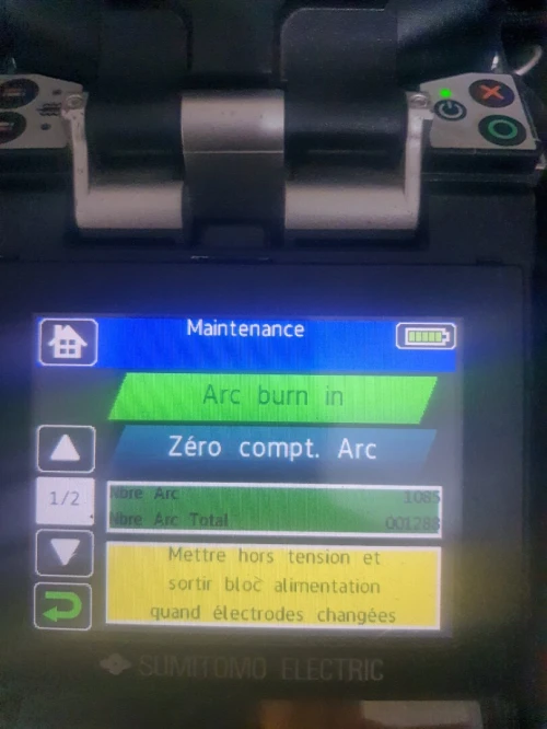 Soudeuse fibre optique sumitomo