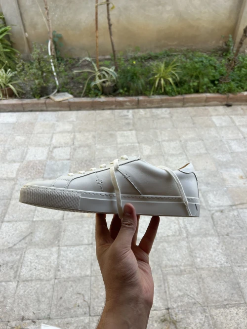 GREATS Brooklyn White Leather Sneakers