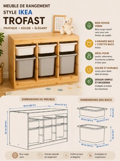Etager ikea trofast
