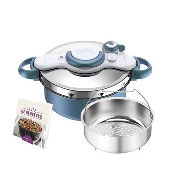 COCOTTE MINUTE SEB CLIBSO MINUTE 5L BLEU Made on France