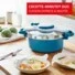 COCOTTE MINUTE SEB CLIBSO MINUTE 5L BLEU Made on France
