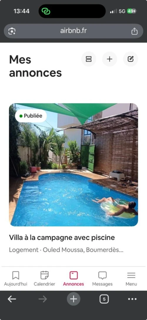 Location Villa Boumerdès Ouled moussa