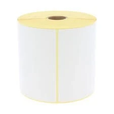 Rouleau Etiquettes Thermique Bordereaux 100x100 mm Bobine (400 étiquettes)  Spéciale pour ZR Expr