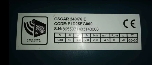 Lot Moteur Centrale pour rideaux metaliquev