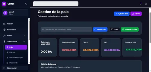 Recherche Entreprises Pilotes  Solution SaaS RH et  Paie 100 Algérienne  Description