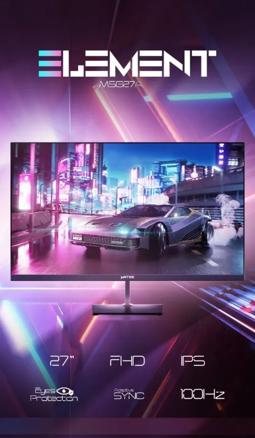 MATOS ELEMENT 27'' IPS MSG27A 100Hz 1MS FHD