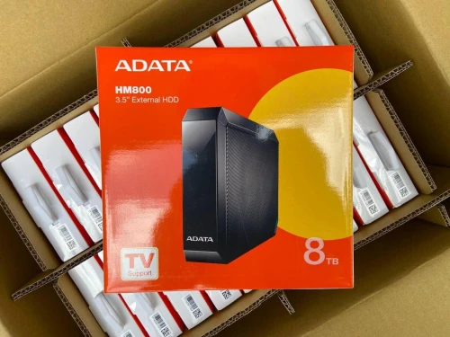 Disque Dur Externe 3''5 Usb3.2 8Tb Adata HM800