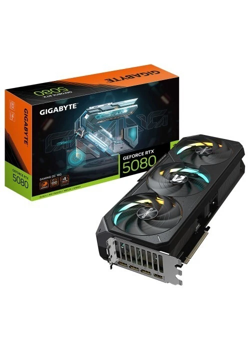 GIGABYTE GEFORCE RTX 5080 GAMING OC 16GB DDR7 3Fan