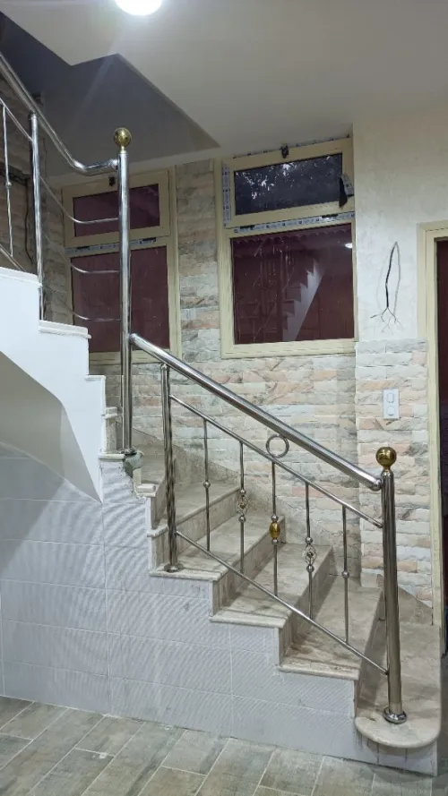 rampe d'escalier en inox