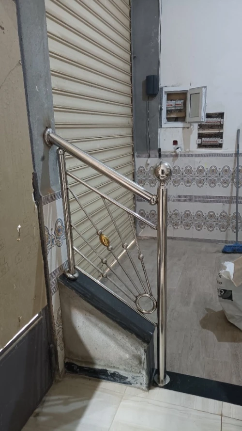 rampe d'escalier en inox