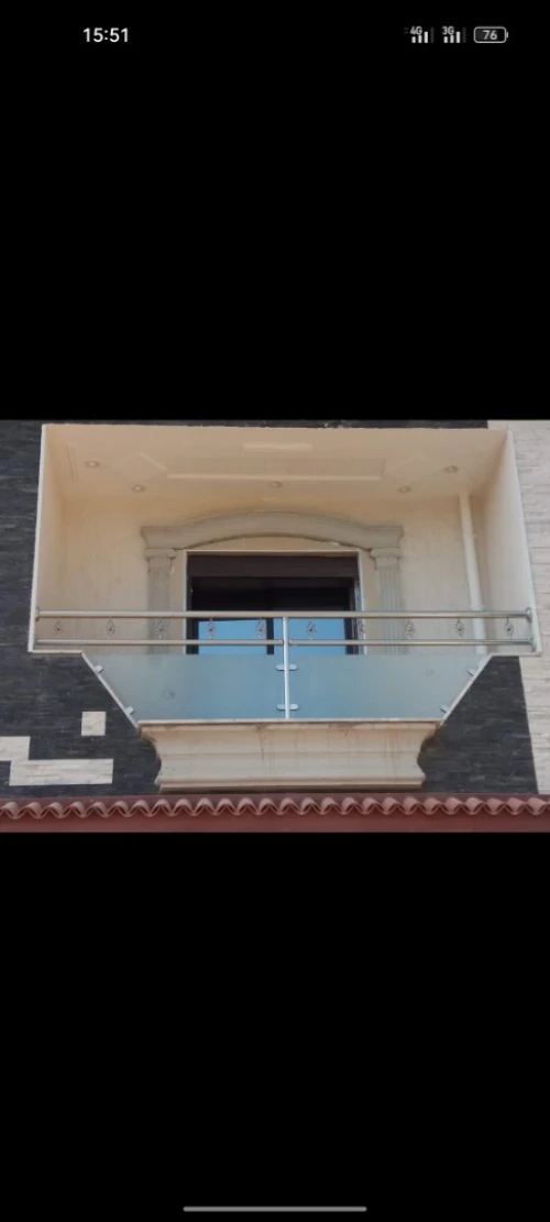 rampe d'escalier en inox