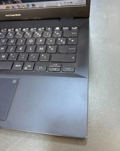 ASUS EXPERTBOOK INTEL I7-1165G7 2.80GHz UP TO 4.70GHz  16GB DDR4 512GB SSD NVME INTEL IRIS XE GRAPHICS ECRAN 13.3 INCH FHD