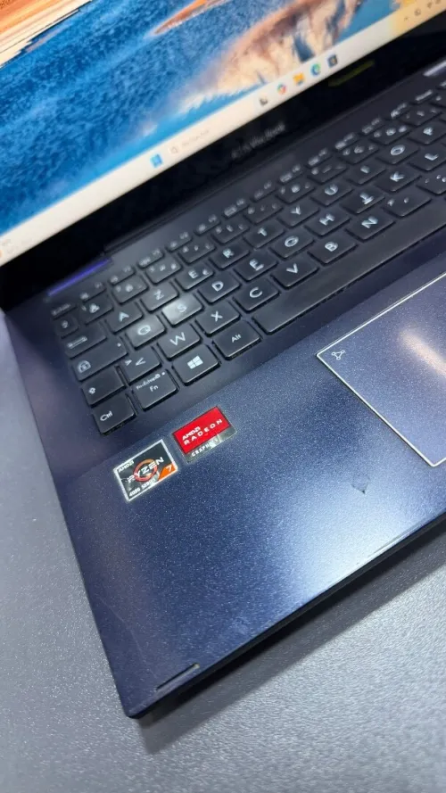 ASUS VIVOBOOK 2IN1  AMD RYZEN 7 4700U  2.00GHZ up to 4.7ghz  8 CŒURS \\ 8 THREADS RAM 16GB DDR4 DISK 256GB SSD nvme AMD RADEON GRAPHICS  ECRAN 14inch FHD Tactile