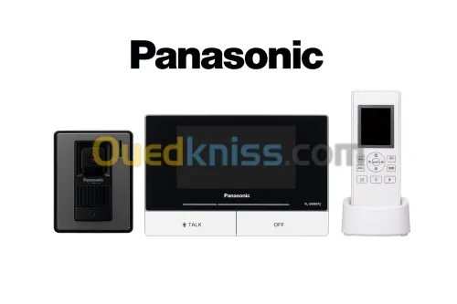 Vidéophone Panasonic VL SWD272 sans fil DECT Écran 7 pouces Vision nocturne Interphone