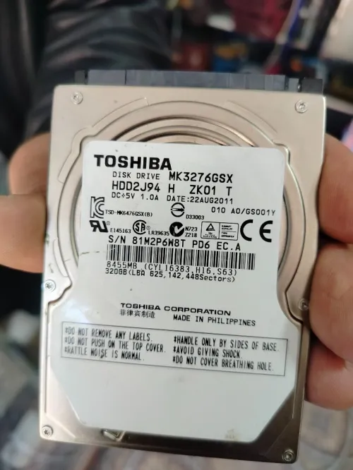 Disque dur Toshiba 320GB